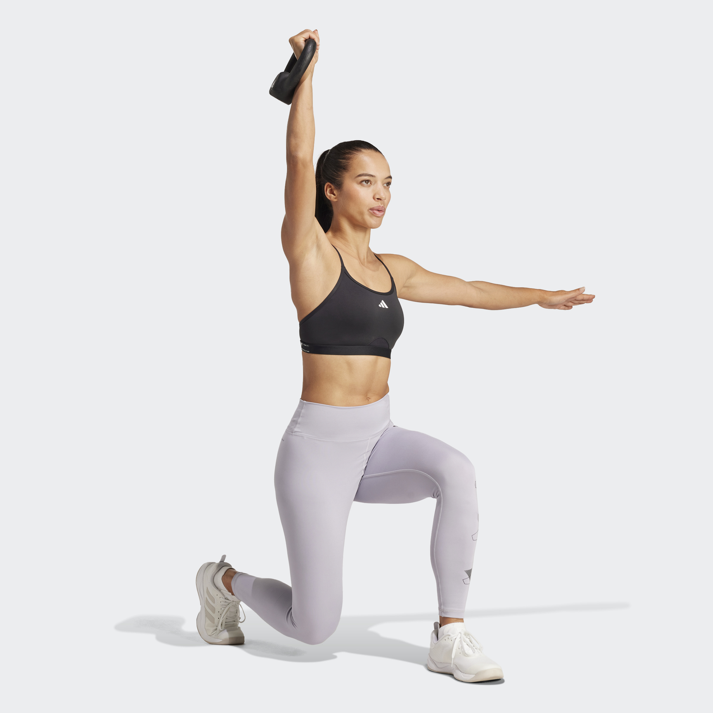 Adidas Aeroreact Training 3-Stripes Bra