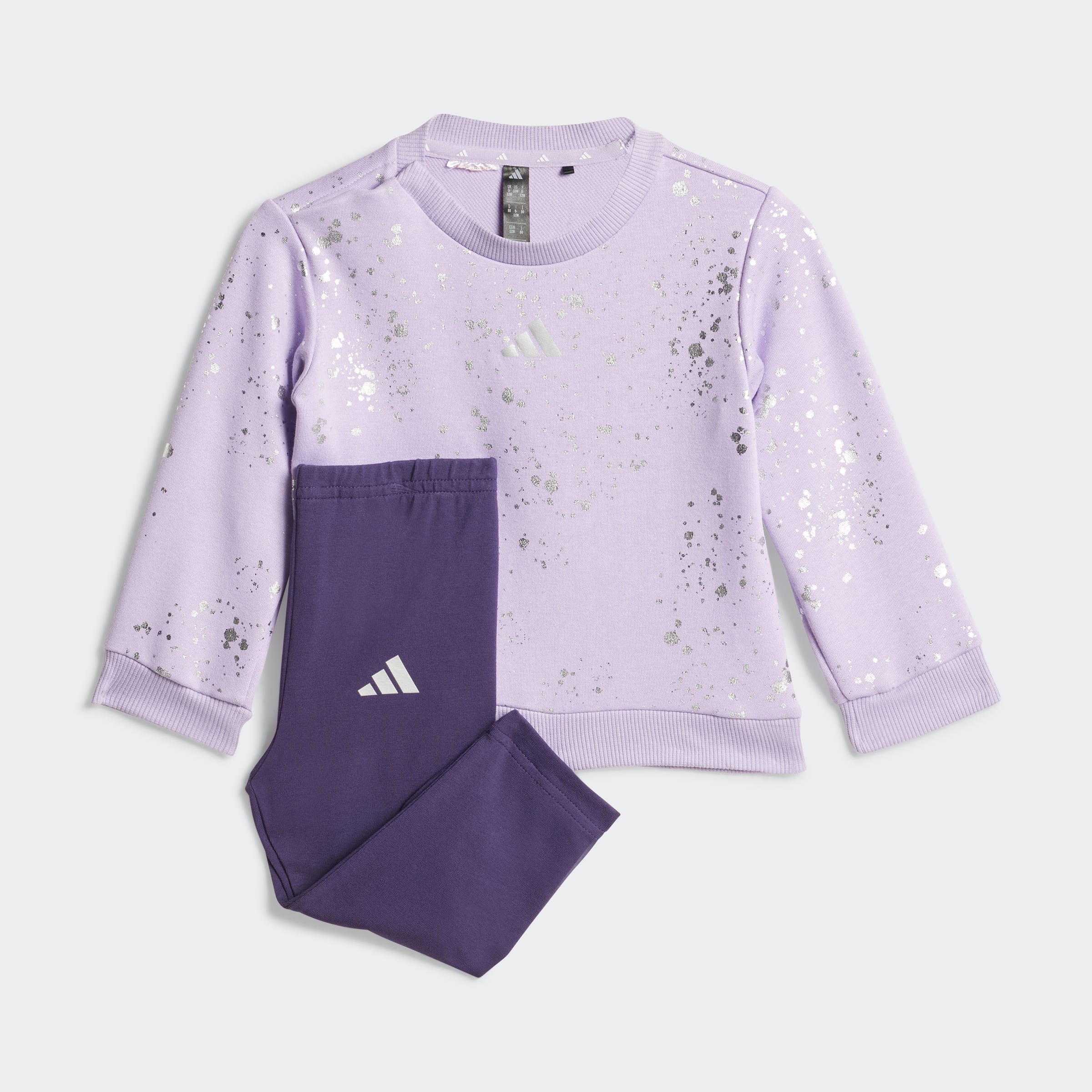 AdidasΠαιδικό Σετ Φόρμας Plum 2τμχ