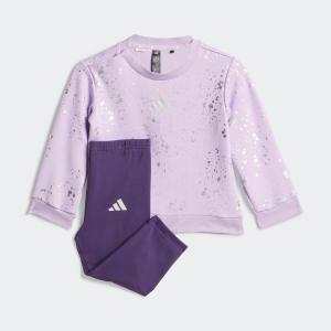 AdidasΠαιδικό Σετ Φόρμας Plum 2τμχ - 214598