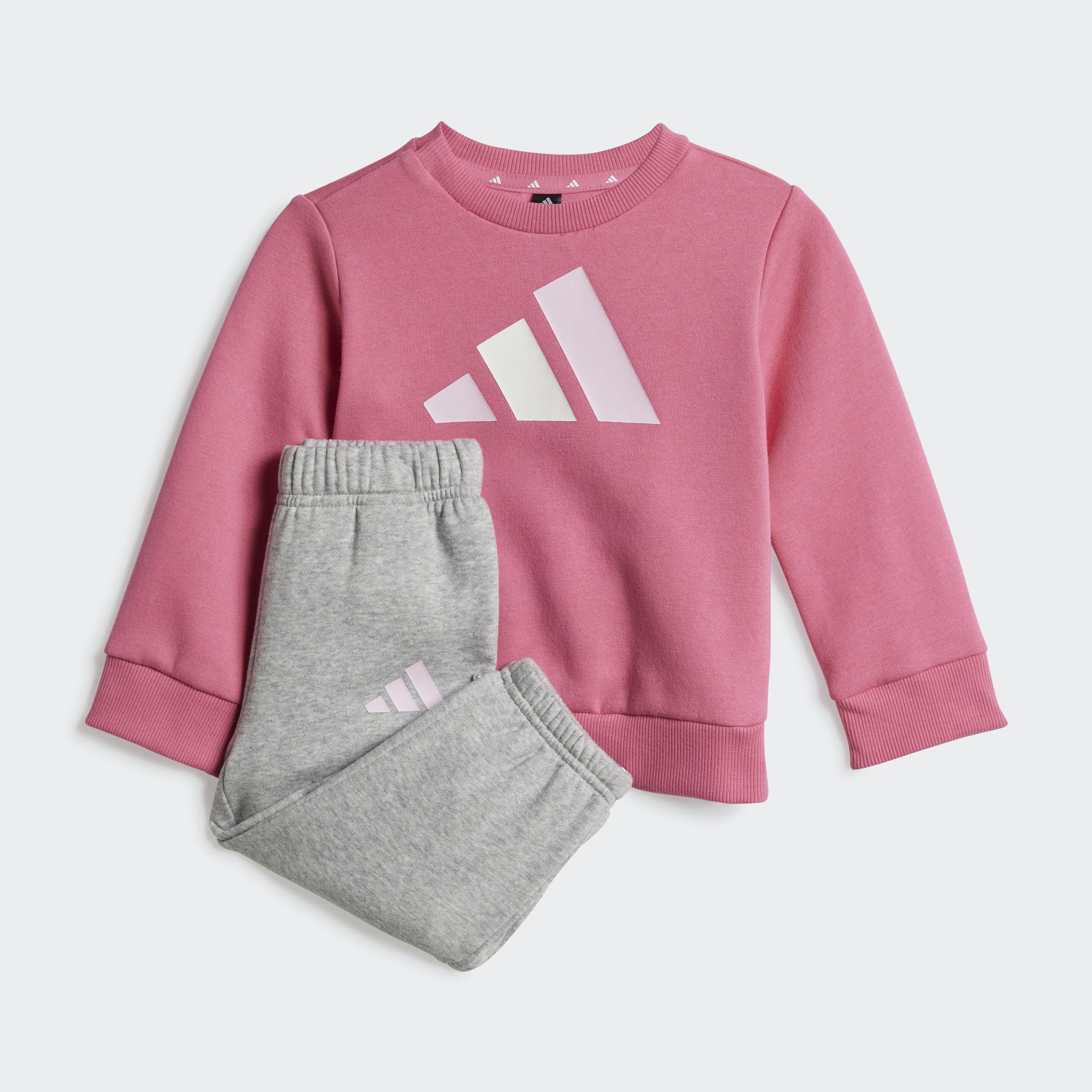 Adidas Sportswear Fleece Βρεφικό Σετ Φόρμας