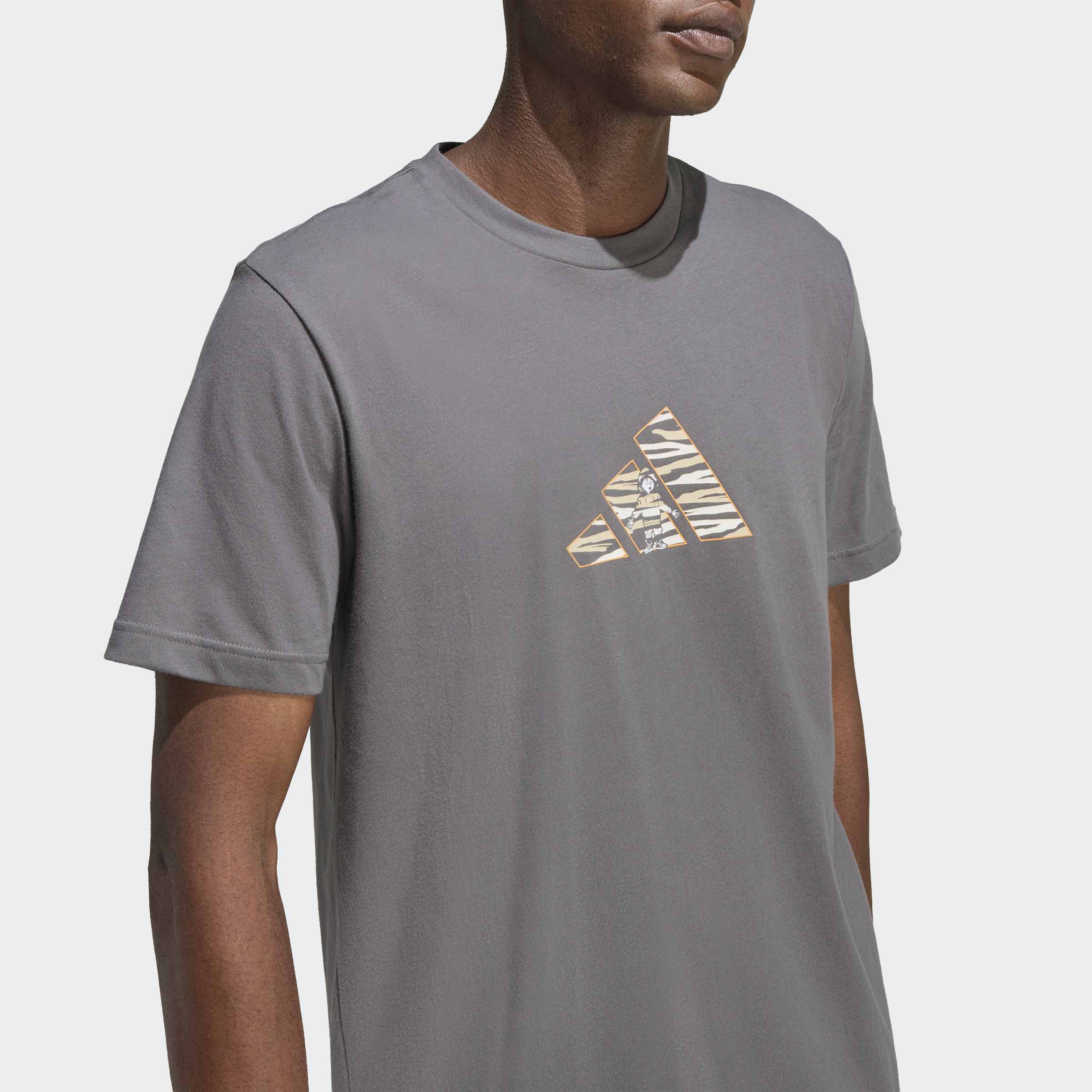 Adidas Camo T-Shirt EXPLORER Graphic