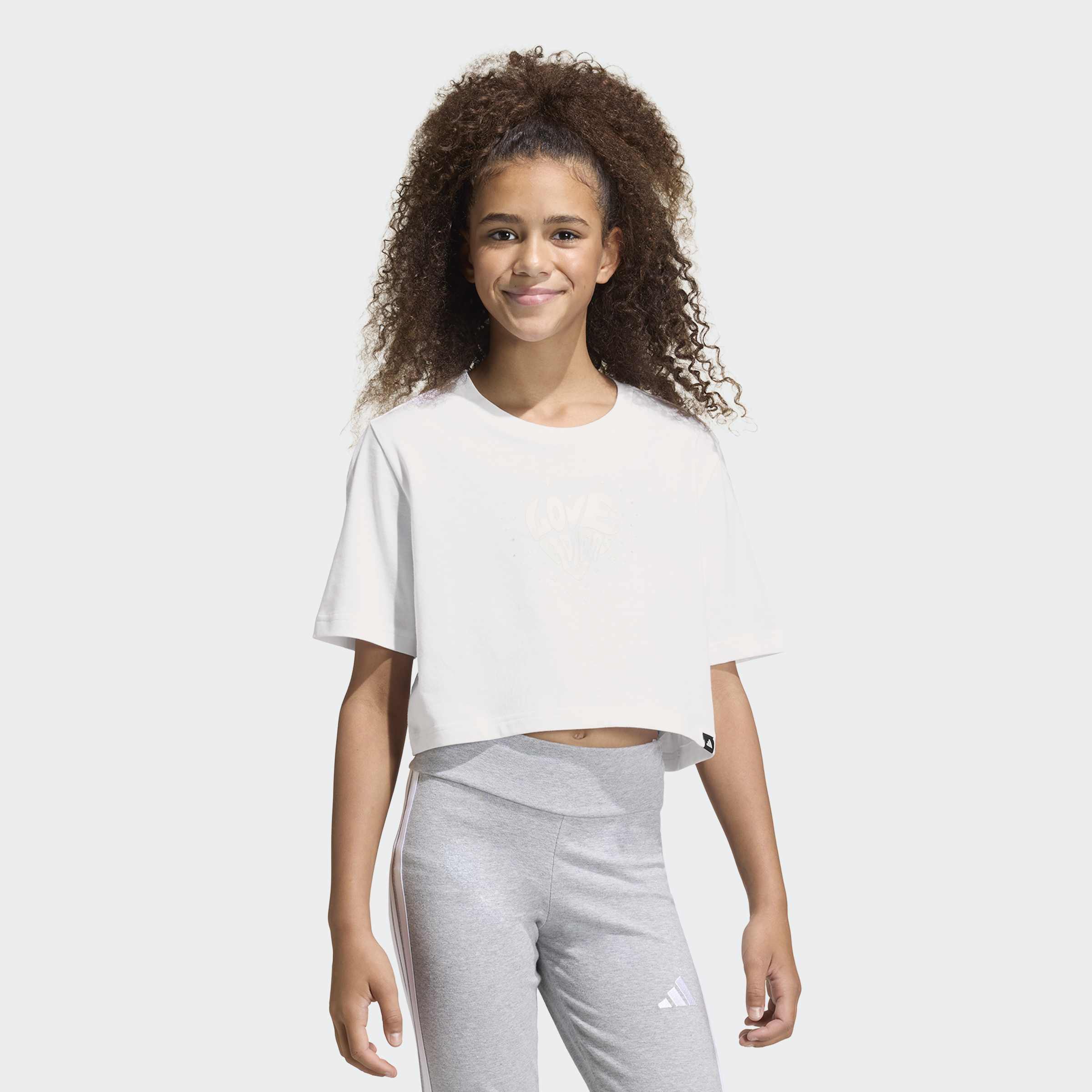 adidas Sportswear Essentials Παιδικό Cropped T-Shirt