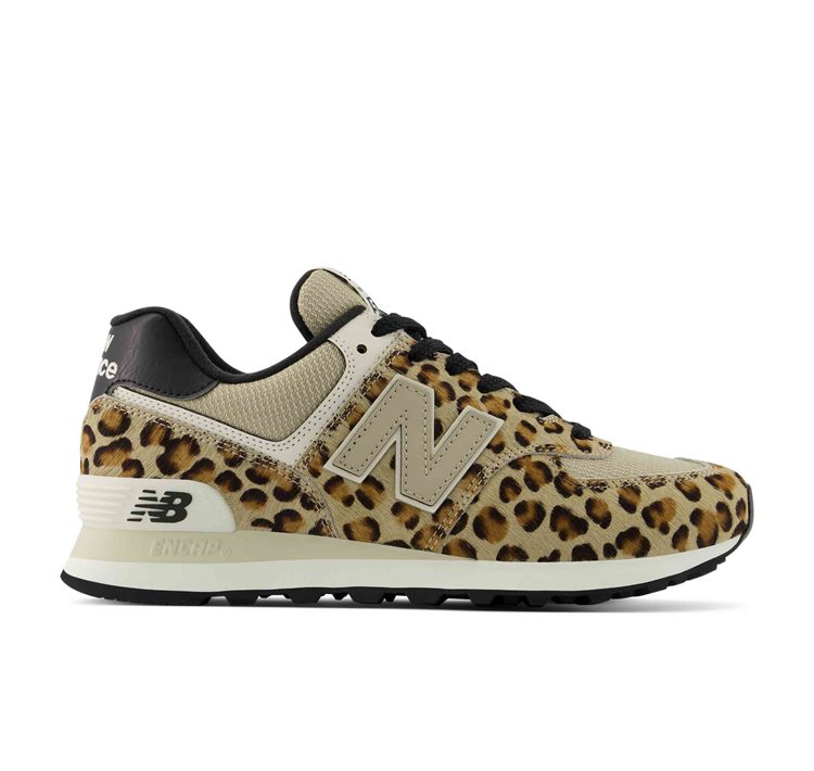 New Balance 574 Leopard Print Stoneware