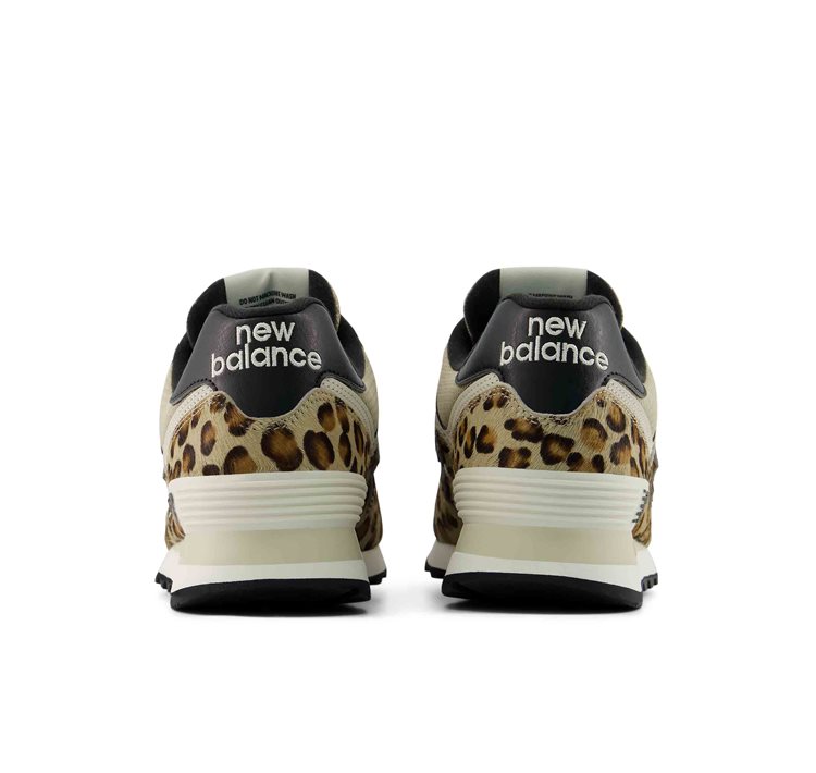 New Balance 574 Leopard Print Stoneware