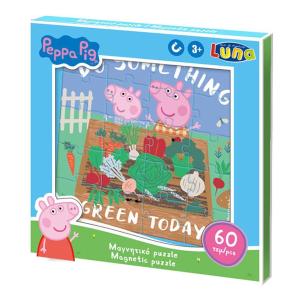 Luna Toys Μαγνητικό Παζλ Peppa Pig 60τεμ. (000482667)