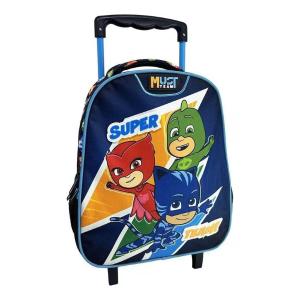 Must Team Τσάντα Trolley Νηπιαγωγείου Pj Masks "Super Team" 8L 000484313