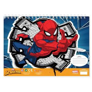 Diakakis Μπλοκ Ζωγραφικής Spiderman (000506006)