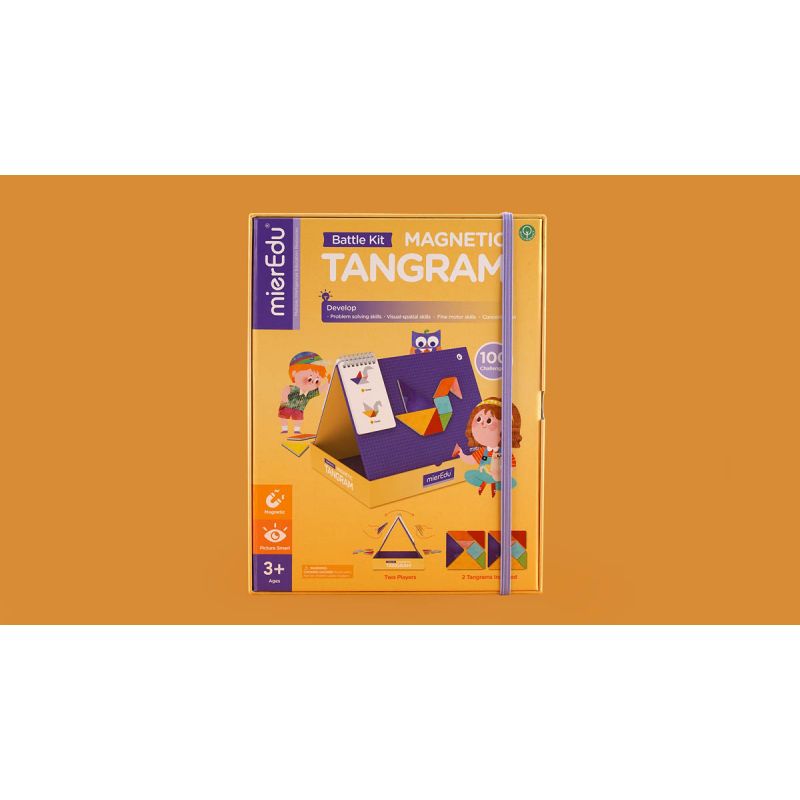 MieEdu Μαγνητικό Κιτ Εκκίνησης Tangram Για Δύο (00332)
