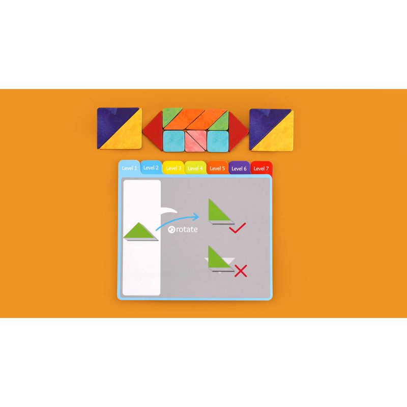 MieEdu Μαγνητικό Κιτ Εκκίνησης Tangram Για Δύο (00332)