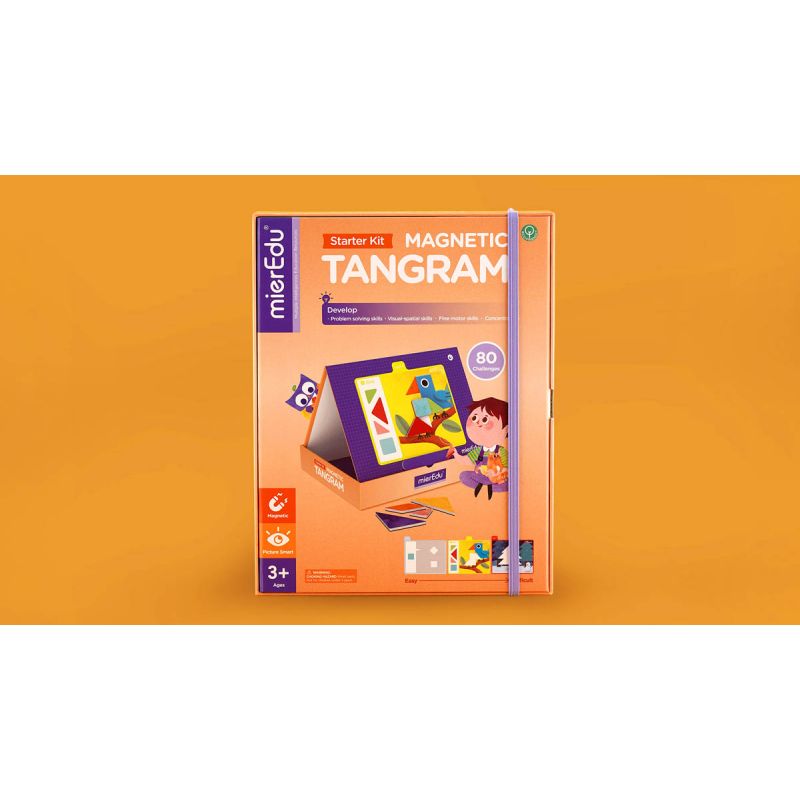 MierEdu Μαγνητικό Κιτ Εκκίνησης Tangram (00333)
