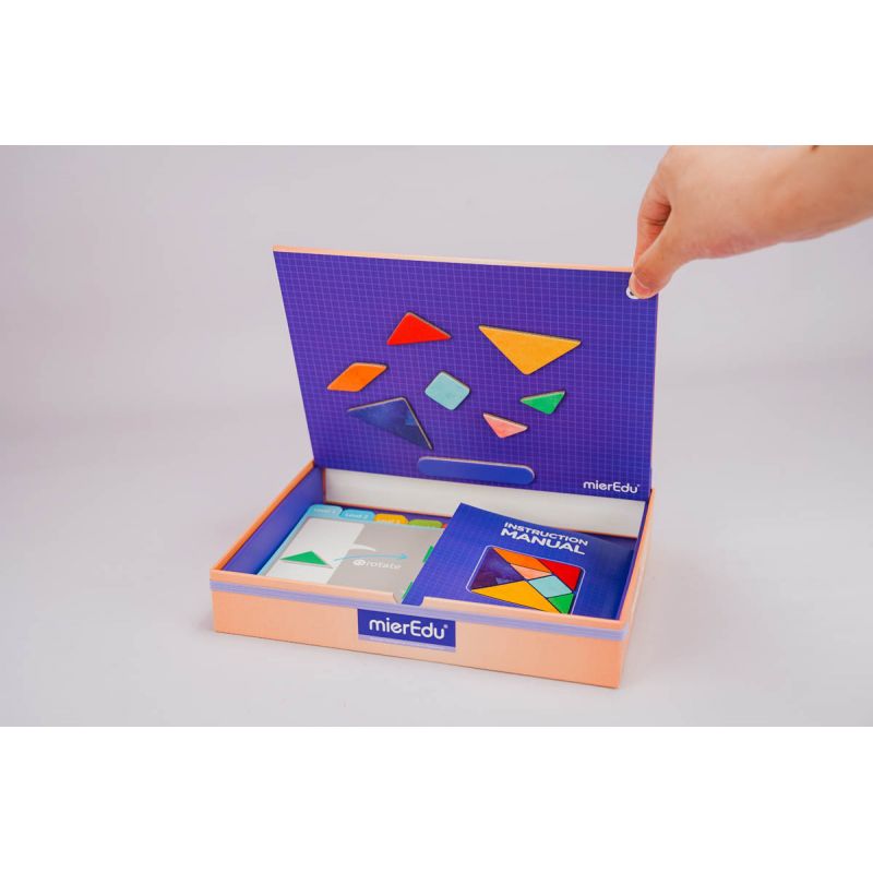 MierEdu Μαγνητικό Κιτ Εκκίνησης Tangram (00333)