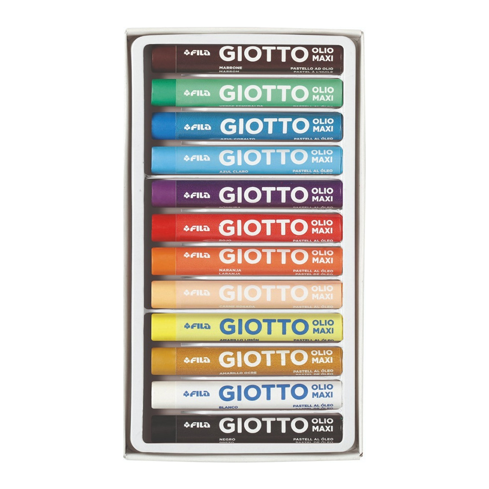 Giotto Λαδοπαστέλ 7cm Olio- 12τεμ (0293000)