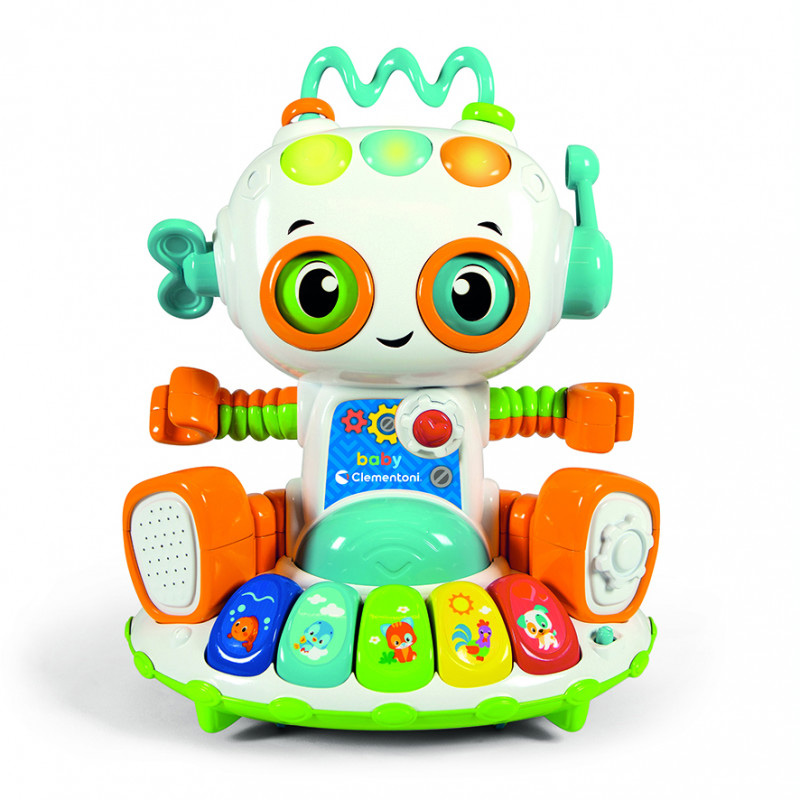 Baby Clementoni Βρεφικό Παιχνίδι Baby Robot Μιλάει Ελληνικά (1000-63330)