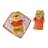 Winnie Thw Pooh Λούτρινο Winnie με Κουβέρτα 25εκ (10202-PC20-0324)