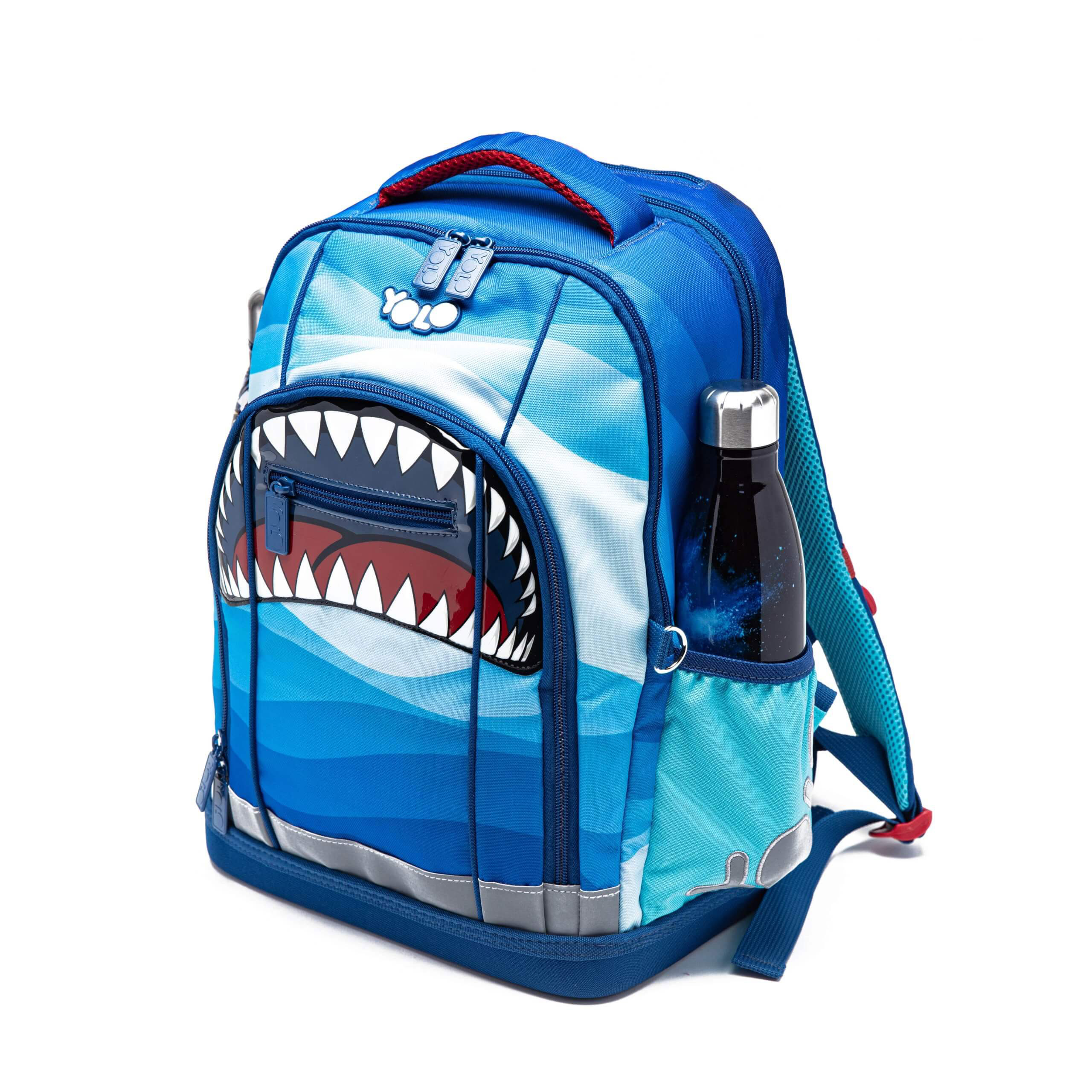 Yolo Τσάντα Πλάτης Δημοτικού Pro Bag Shark  4 Θέσεων (11103)