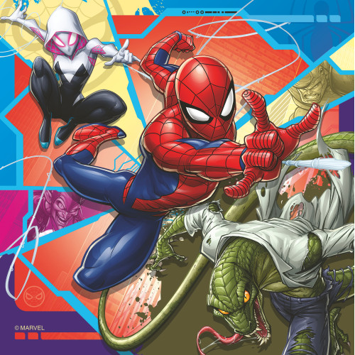 Ravensburger Παζλ 3x49 τμχ Spiderman Marvel (12004115)