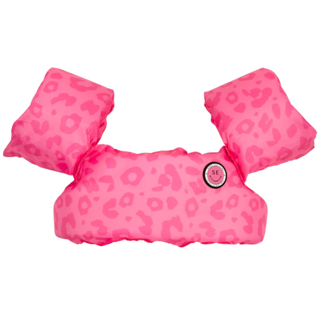 Swim Essentials: Μπρατσάκια με Έξτρα Θωρακική Ενίσχυση Pink Leopard - Διάφορα Σχέδια (2020SE139)