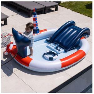 Swim Essentials Μεγάλη Πισίνα με Τσουλήθρα "Whale Adventure" (2020SE305)