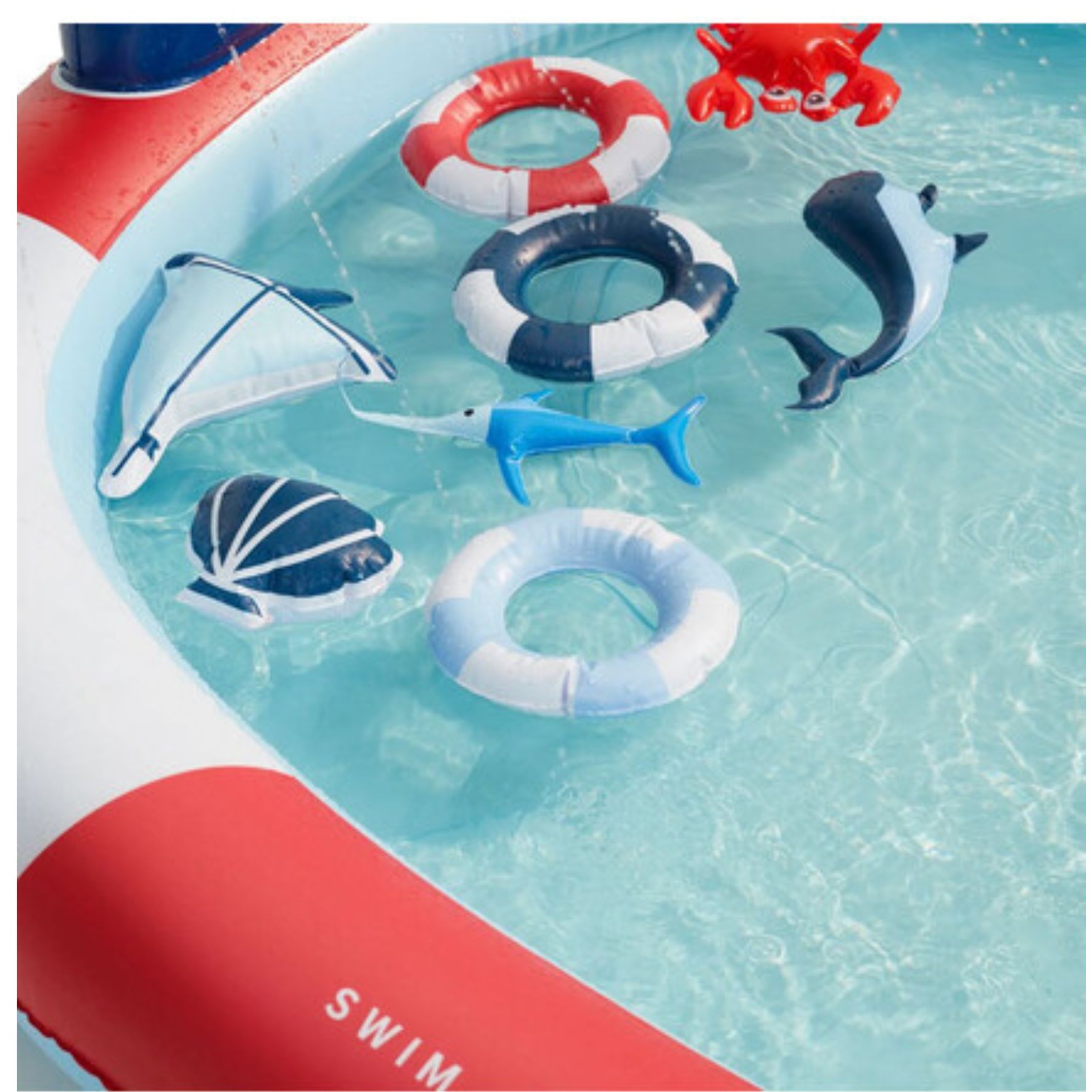 Swim Essentials Μεγάλη Πισίνα με Τσουλήθρα "Whale Adventure" (2020SE305)