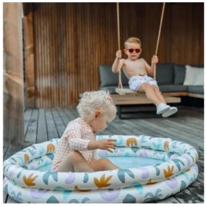 Swim Essentials Φουσκωτή Πισίνα Ø100εκ. με 2 Αεροθαλάμους- Abstract (2023SE1378)