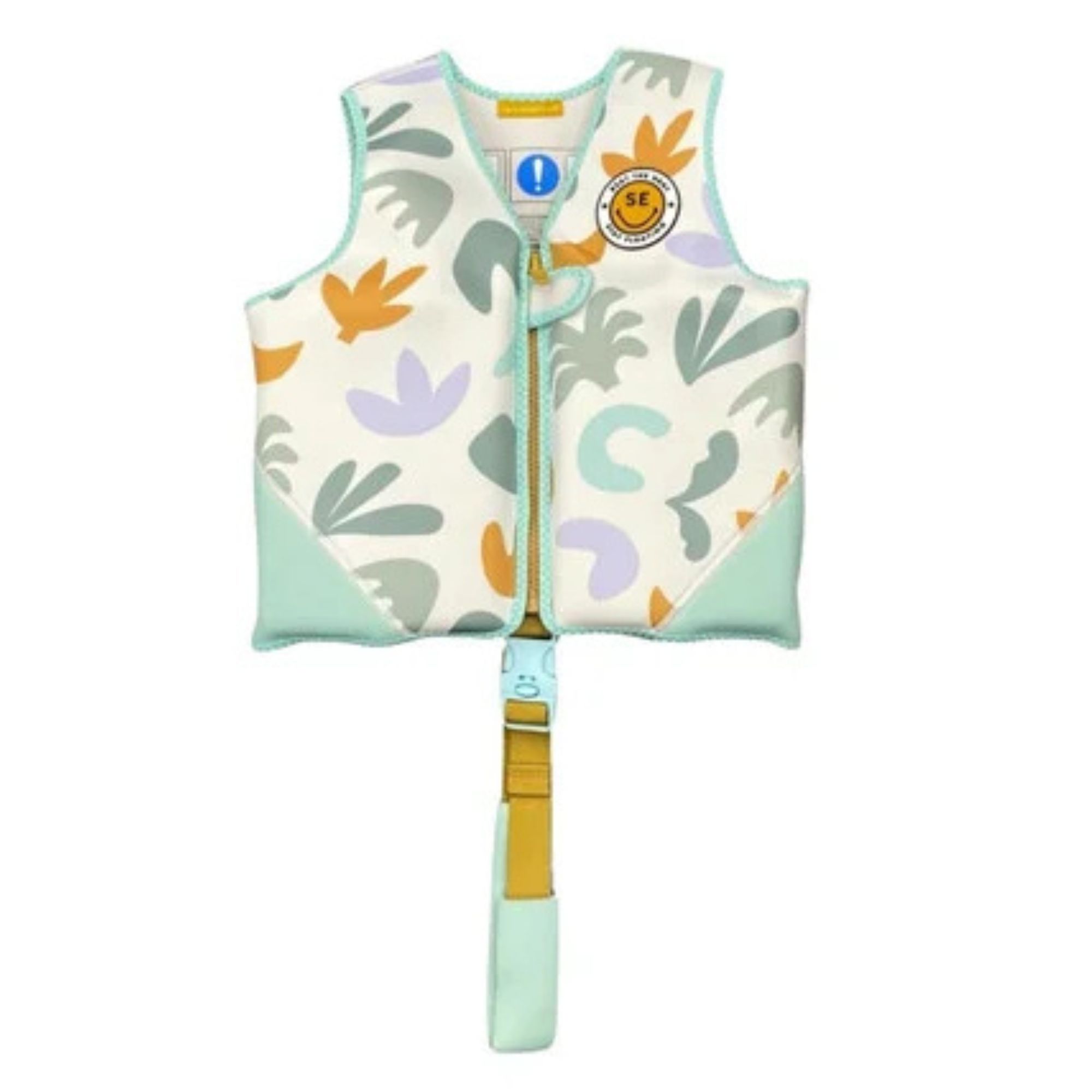 Swim Essentials: Σωσίβιο Γιλέκο Κολύμβησης με Ιμάντα Ασφαλείας για 3-6 Ετών "Abstract" (2023SE508)