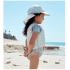 Swim Essentials: Σωσίβιο Γιλέκο Κολύμβησης με Ιμάντα Ασφαλείας "Green Flowers" (2024SE1071)
