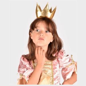 Den Goda Fen Υφασμάτινο, Χρυσό Στέμμα Πριγκίπισσας 10cm (2540)