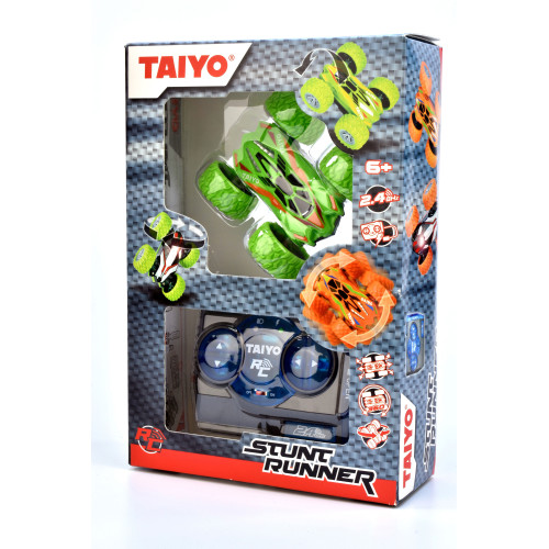 TAIYO Τηλεκατευθυνόμενο Όχημα Stunt Runner Neon  Κλίμακας 1:40 - 2 Χρώματα  (500002)