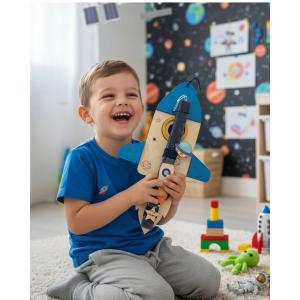 Life Likes Χειροποίητη Λαμπάδα Διαστημόπλοιο (5212018723788)