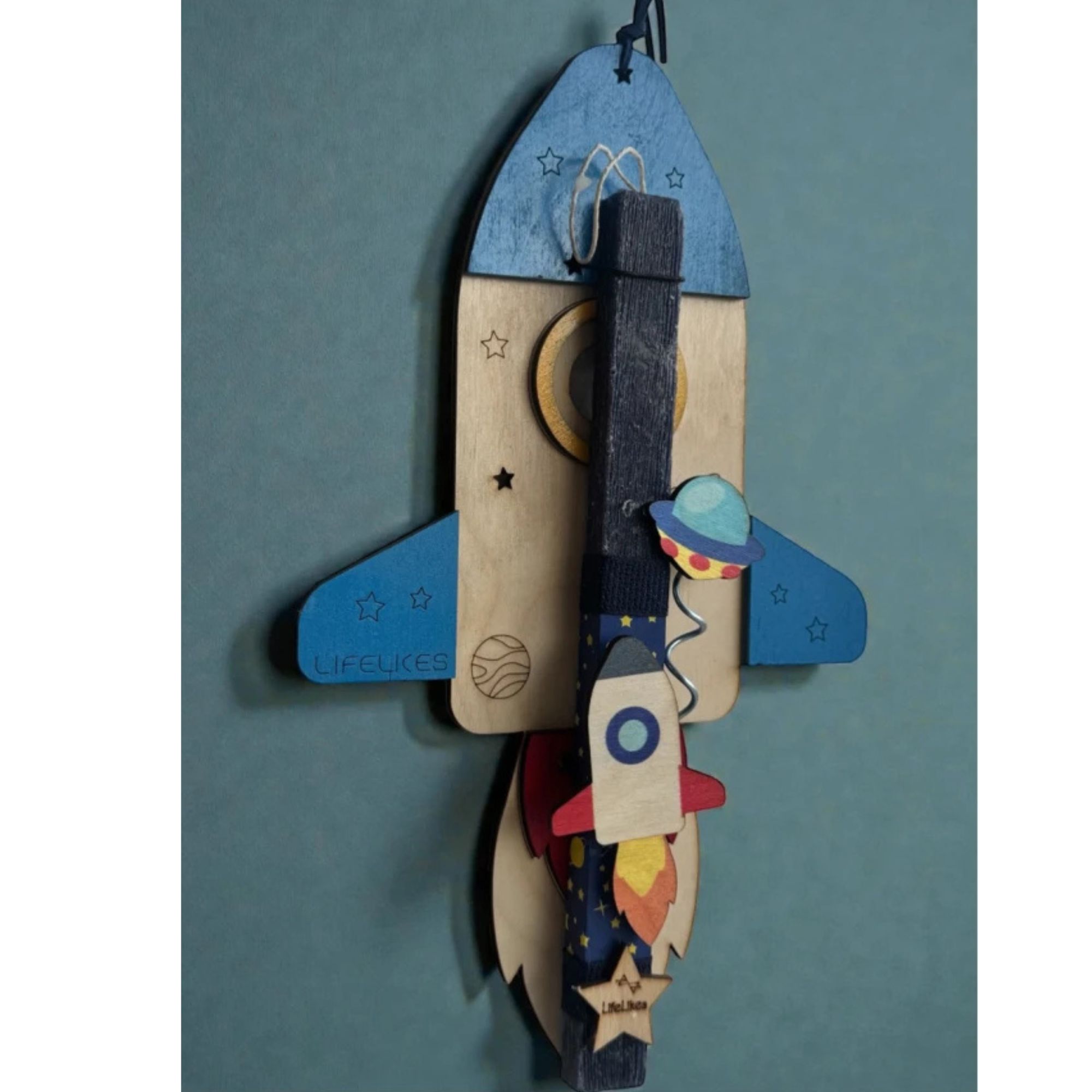 Life Likes Χειροποίητη Λαμπάδα Διαστημόπλοιο (5212018723788)