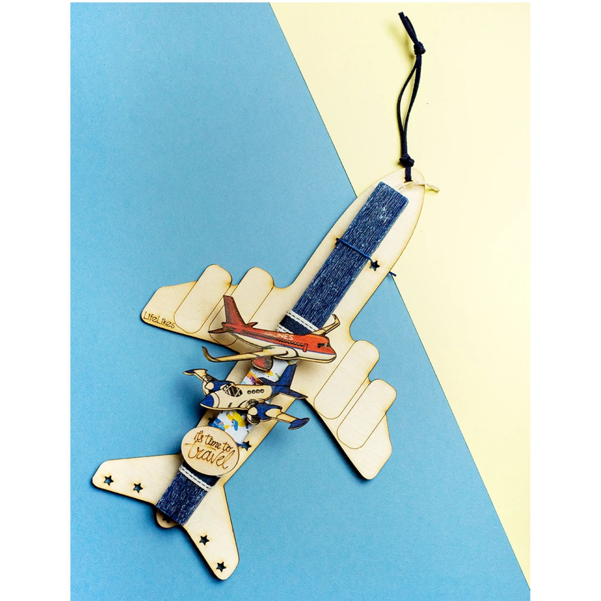 Life Likes Χειροποίητη Λαμπάδα Αεροπλάνο (5212018724136)