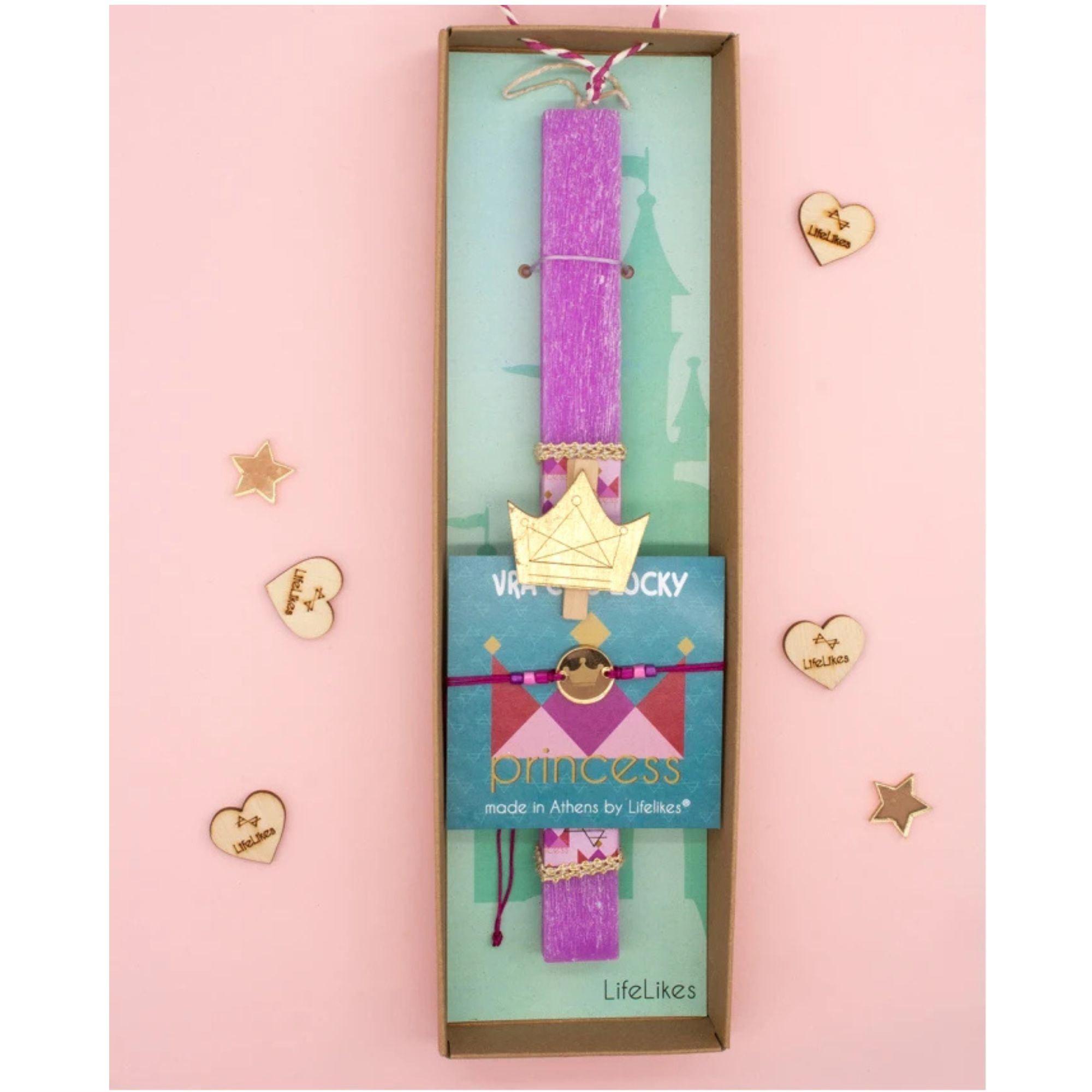 Life Likes Χειροποίητη Λαμπάδα Μικρή Πριγκίπισσα σε Κουτί (5212018781177)