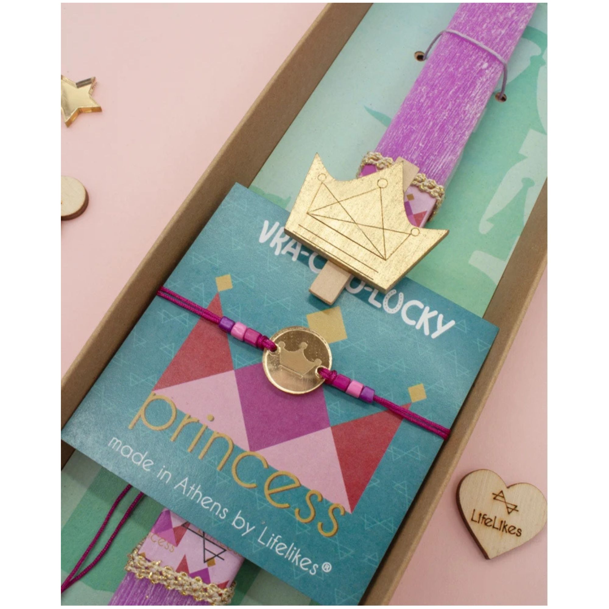 Life Likes Χειροποίητη Λαμπάδα Μικρή Πριγκίπισσα σε Κουτί (5212018781177)