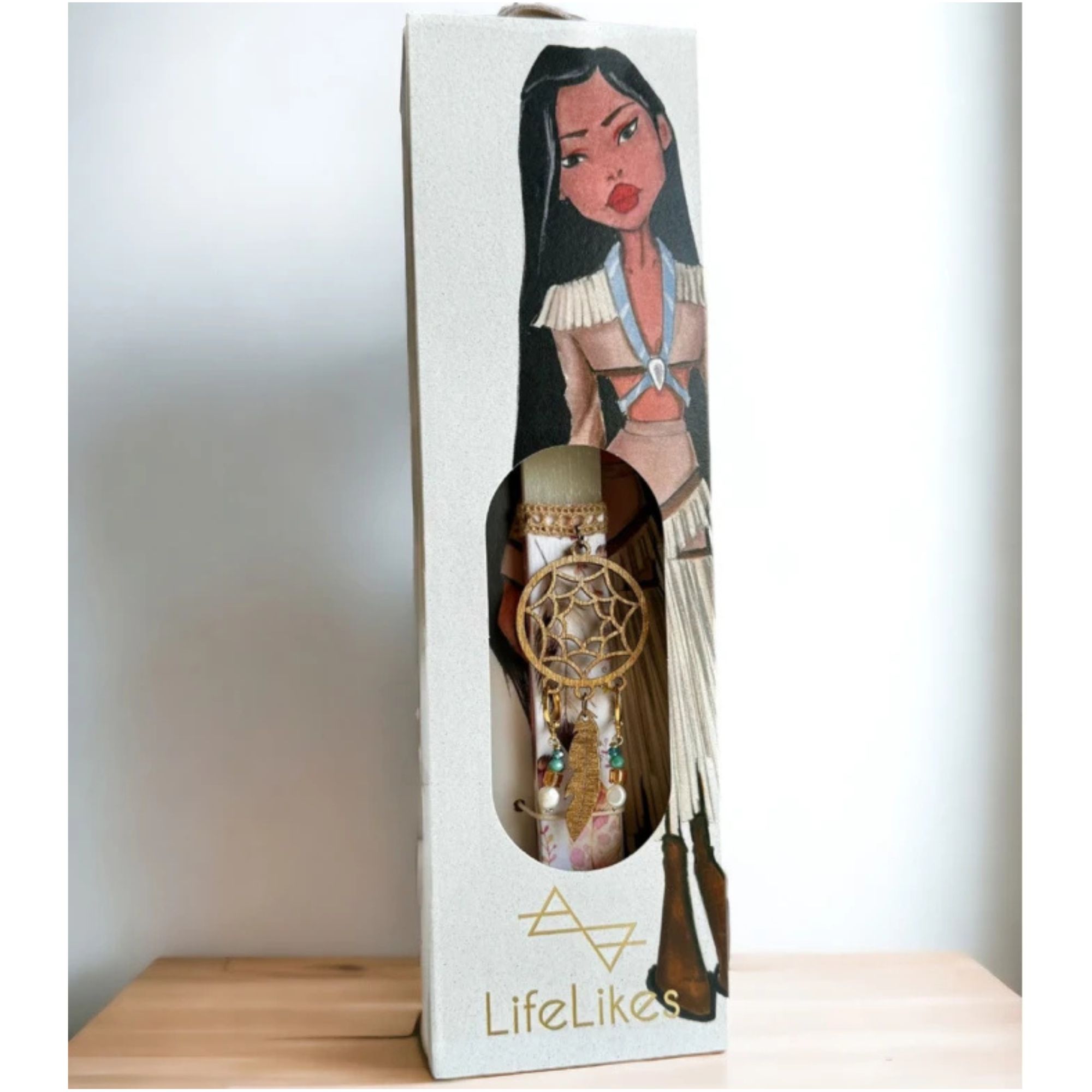 Life Likes Χειροποίητη Λαμπάδα Boho Girl σε Κουτί (5212018757615)