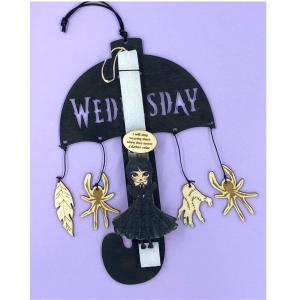 Life Likes Χειροποίητη Λαμπάδα Wednesday σε Ξύλινο Κάδρο (5212018758780)