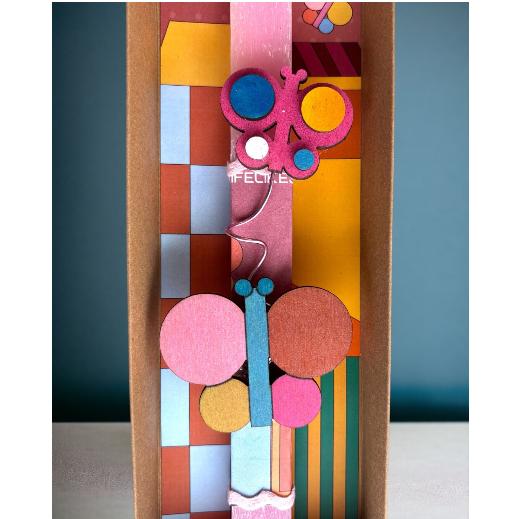 Life LIkes Χειροποίητη Λαμπάδα The Butterfly (5212018781146)