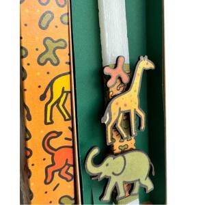 Life Likes Χειροποίητη Λαμπάδα Jungle Joy σε Κουτί (5212018793934)