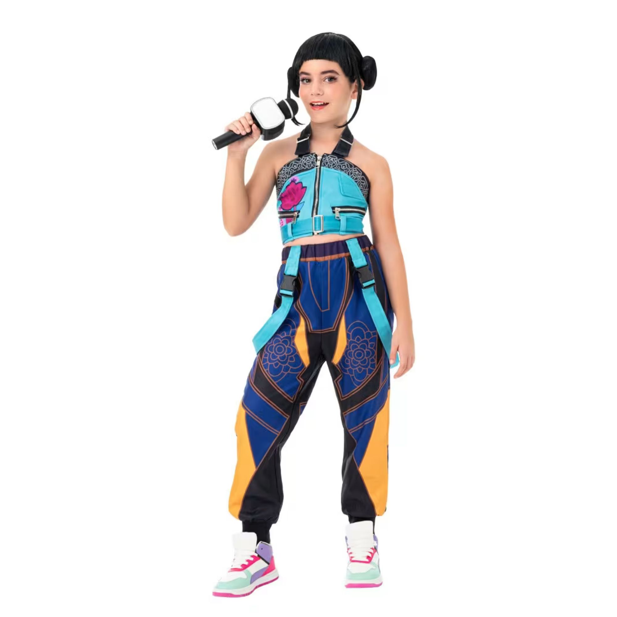 Fun World Idolx Στολή K-Pop Rapper Hunter 7-8 Ετών (5251)