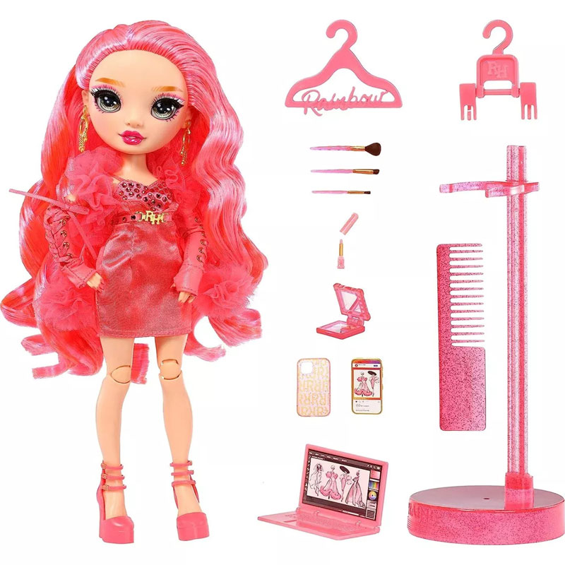 MGA Entertainment Kούκλα Rainbow High Priscilla Perez Pink 28cm (583110EUC)