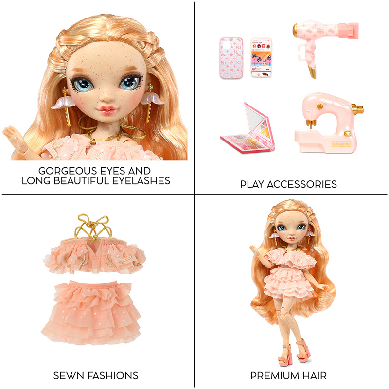 MGA Entertainment Rainbow High Κούκλα Victoria Whitman -Light Pink (583134EUC)