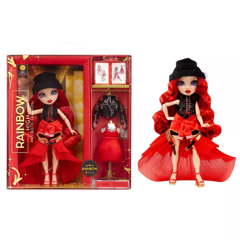 MGA Entertainment Rainbow High Fantastic Fashion Doll Φορέματα Πασαρέλας Σειρά 1- 3 Σχέδια (587316EUC)