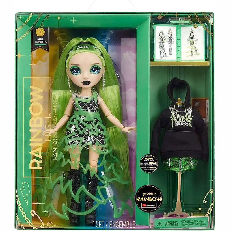 MGA Entertainment Rainbow High Fantastic Fashion Doll Φορέματα Πασαρέλας Σειρά 1- 3 Σχέδια (587316EUC)