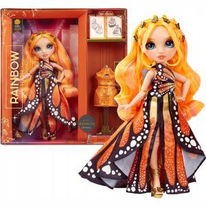MGA Entertainment Rainbow High Fantastic Fashion Doll High Poppy Row 28cm (587330EUC)