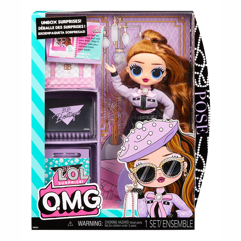 MGA Entertainment Κούκλα L.O.L. Suprise OMG Σειρά 8 - Pose  (591535EUC)