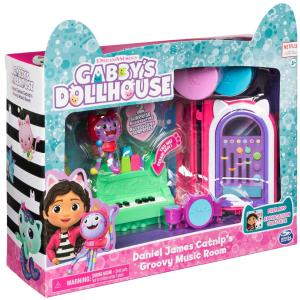 Spin Master Gabby's Dollhouse New Deluxe Μίνι Σετ Δωμάτια Κουκλόσπιτου Music Room (6065830)
