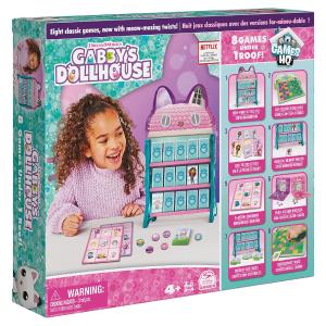 Spin Master Gabby's Dollhouse Επιτραπέζιο 8 Παιχνίδια με την Gabby (6065857)