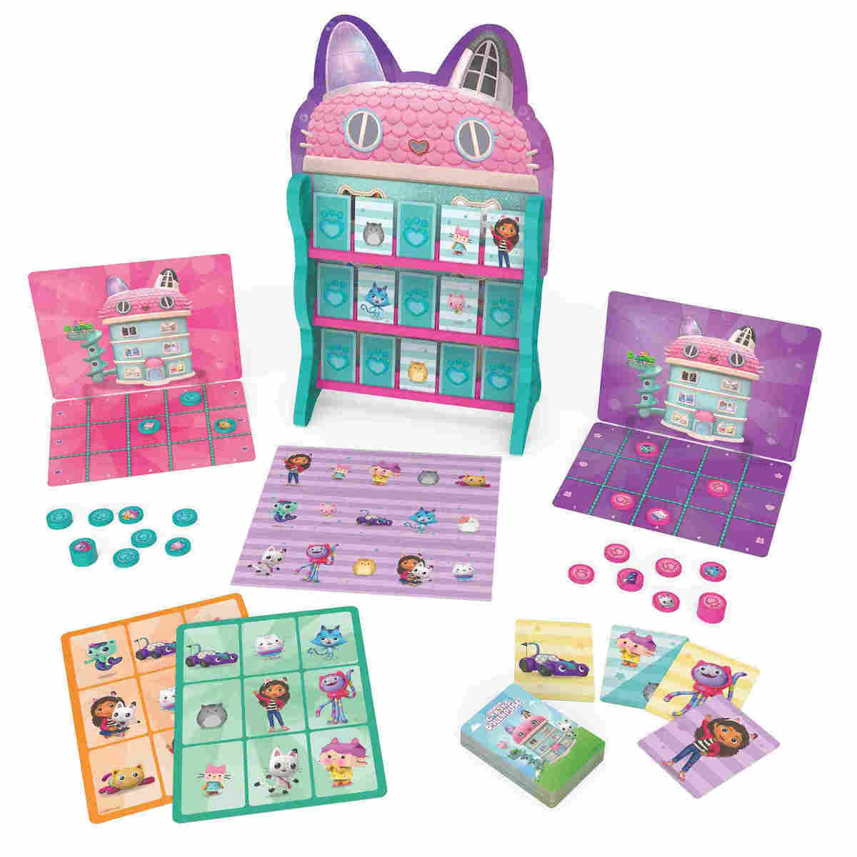 Spin Master Gabby's Dollhouse Επιτραπέζιο 8 Παιχνίδια με την Gabby (6065857)