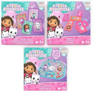 Spin Master Gabby's Dollhouse Επιτραπέζιο 3 Παιχνίδια με την Gabby (6066779)
