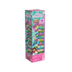 Spin Master Gabby's Dollhouse Επιτραπέζιο Jumbling Tower (Τρεμώμενος Πύργος)