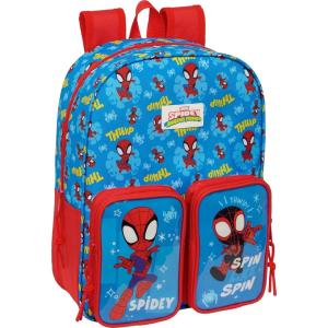 Safta Τσάντα Πλάτης Νηπιαγωγείου Spidey 34cm (612662185)
